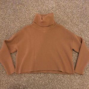 Lulus Turtleneck Cropped Sweater